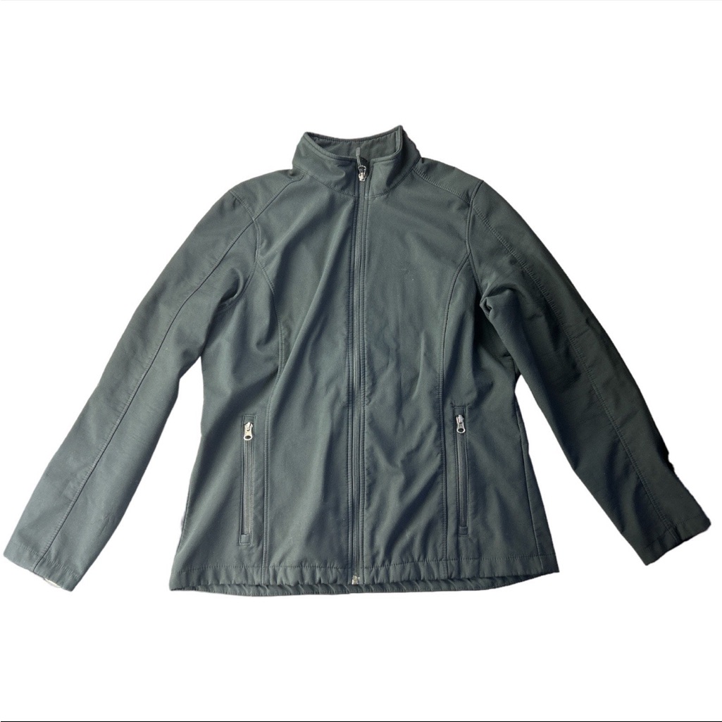 Port Authority Basic Black Zip Up Jacket